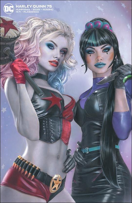 Harley Quinn (2016) issue 75-P Natali Sanders East Side Comics Minimal Trade Cvr