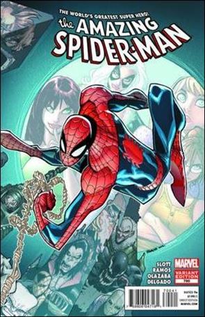 Amazing Spider-Man (1963) issue 700-E Humberto Ramos Wraparound Cover