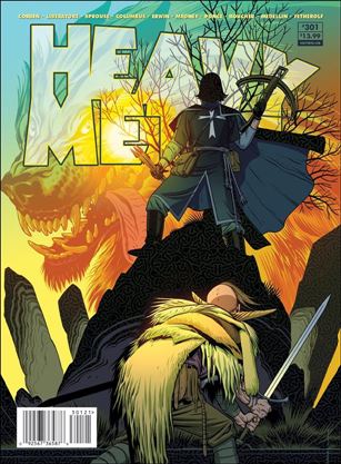 Heavy Metal issue 301-B Brian Stelfreeze Cover