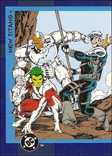 DC Cosmic Teams (Base Set) card 10 New Titans: Card 1