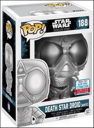 POP! Star Wars figure 188 Death Star Droid (White) NYCC 2017