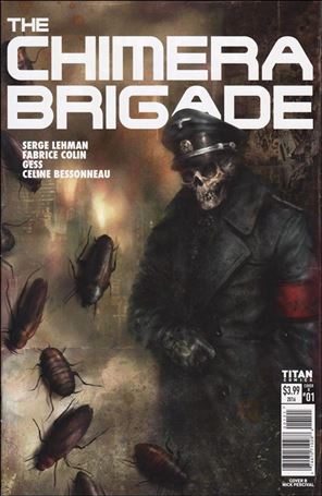 Chimera Brigade issue 1-B Nick Percival Cover