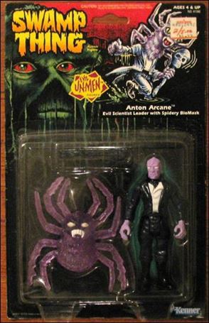 Swamp Thing figure 7 Anton Arcane (Evil Scientist Leader w/ Biomask)