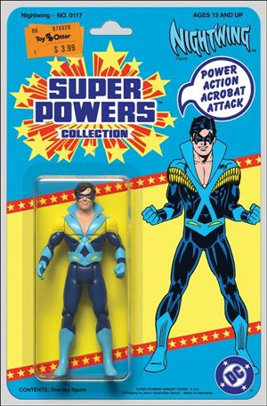 Nightwing (2016) issue 117-D Alex Saviuk Super Powers Figure Cardstock Cover