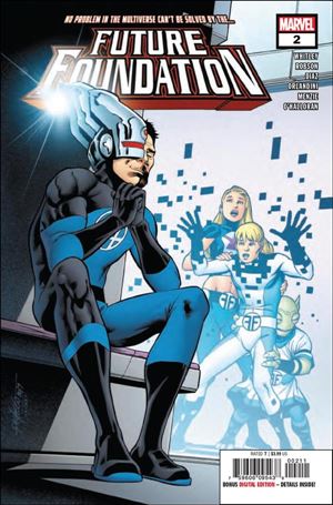Future Foundation issue 2 Carlos Pacheco Cover