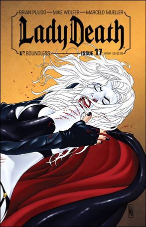 Lady Death (2010) issue 17-B Wraparound Cover