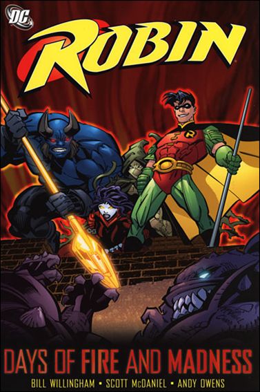 Robin (1996) issue 5 Days of Fire and Madness