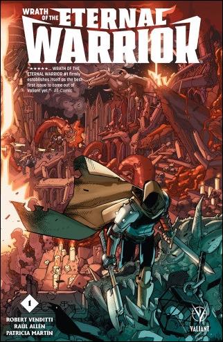 Wrath of the Eternal Warrior issue 1 David Lafuente Wraparound Cover