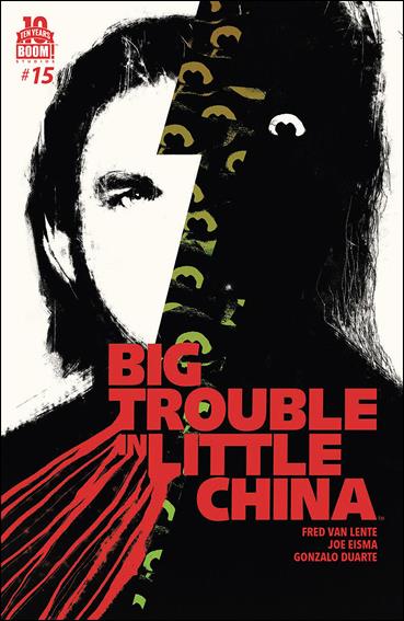 Big Trouble in Little China issue 15 Jay Shaw Cover