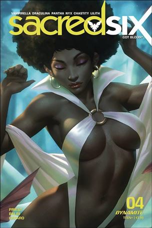 Sacred Six issue 4-E Derrick Chew Cover