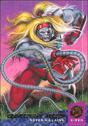 1994 Fleer Ultra X-Men (Base Set) card 61 Omega Red