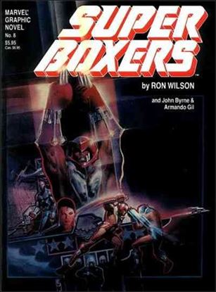 Marvel Graphic Novel issue 8 Super Boxers