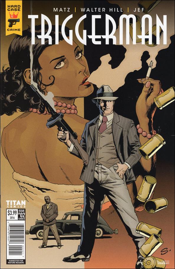Triggerman (2016) issue 2-B Steve Scott Cover