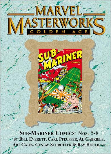 Marvel Masterworks: Golden Age Sub-Mariner issue 2-B Marble Dust Jacket Vol 81
