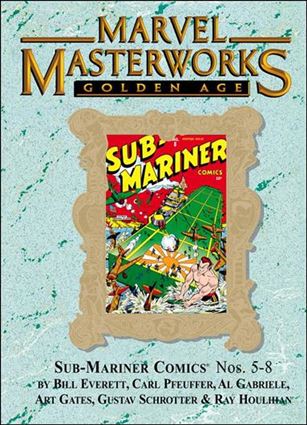 Marvel Masterworks: Golden Age Sub-Mariner issue 2-B Marble Dust Jacket Vol 81