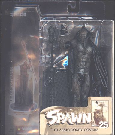 Spawn (Series 25) figure 5-B Raven Spawn (w/ Staff)