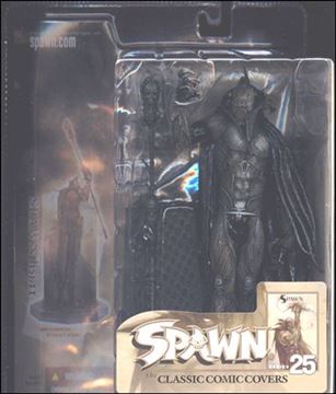 Spawn (Series 25) figure 5-B Raven Spawn (w/ Staff)