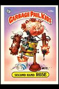 Garbage Pail Kids: Series 04 (Base Set) card 129a Second Hand Rose
