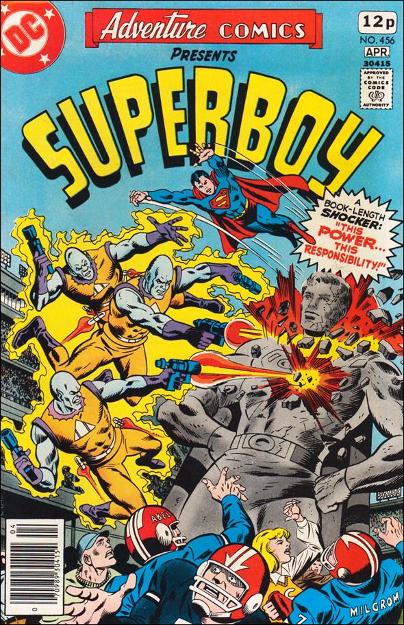 Adventure Comics (1938) issue 456-B UK Price Cover