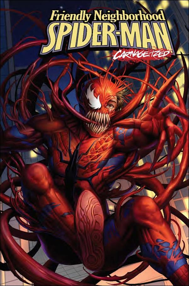 Friendly Neighborhood Spider-Man (2019) issue 9-B Woo Dae Shim Carnage-ized Cover
