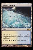 Magic the Gathering: 2011 Core Set (Base Set) card 225 Glacial Fortress