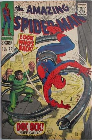 Amazing Spider-Man (1963) issue 53-B UK Price Cover