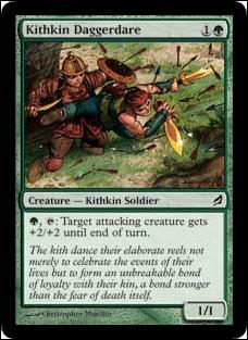 Magic the Gathering: Lorwyn (Base Set) card 223 Kithkin Daggerdare