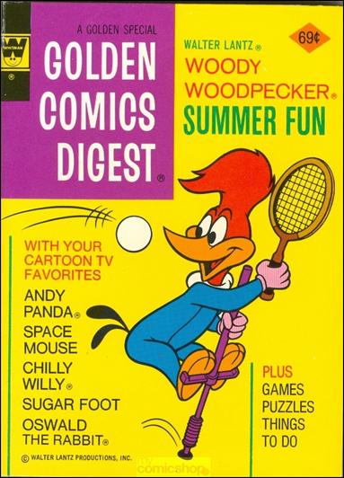 Golden Comics Digest issue 32-B Whitman Cover