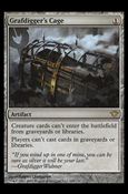 Magic the Gathering: Dark Ascension (Base Set) card 149 Grafdigger's Cage