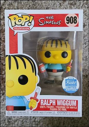 POP! Animation figure 908 Ralph Wiggum