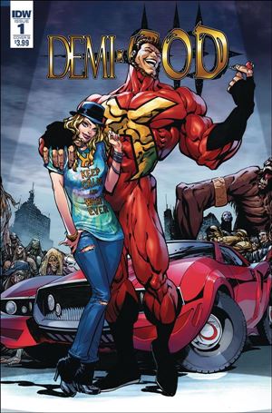 Demi-God issue 1-B Bart Sears Cover