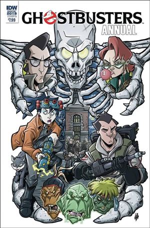 Ghostbusters Annual issue 2018-B Tim Lattie Cover