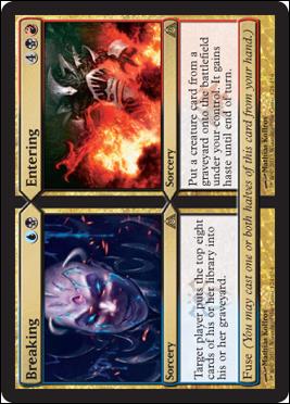 Magic the Gathering: Dragon's Maze (Base Set) card 124 Breaking//Entering