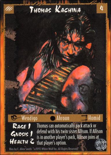 Rage Limited (Base Set) card 279 Thomas Kachina 