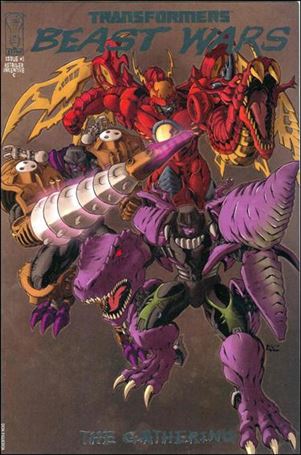 Transformers Beast Wars: The Gathering issue 1-G Predacons Foil Cover