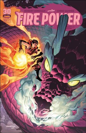 Fire Power issue 23 Chris Samnee Cover