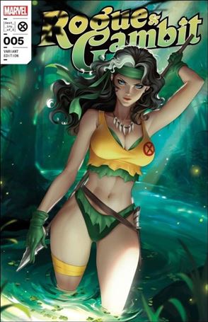 Rogue & Gambit (2023) issue 5-B R1C0 Savage Lands Cover