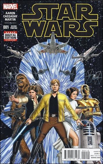 Star Wars (2015) issue 1-R John Cassaday Cover (2nd Printing)