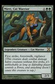 Magic the Gathering: 10th Edition (Base Set) card 279 Mirri, Cat Warrior