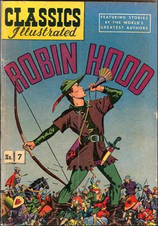 Classic Comics/Classics Illustrated issue 7-G HRN 51 - First Classics Illustrated Logo