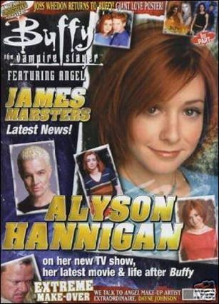 Buffy the Vampire Slayer Magazine issue 23-B Willow Photo Collage Cover
