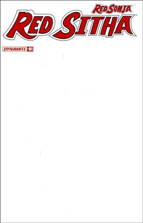 Red Sonja: Red Sitha issue 1-F Blank Authentix Cover