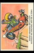 Weird-Ohs (Base Set) card 50 Eddie's Heading off a Cliff...