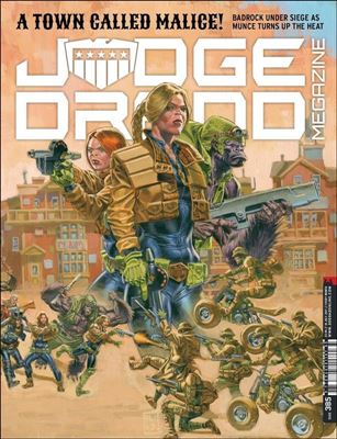 Judge Dredd Megazine (2003) issue 385 Wraparound Cover
