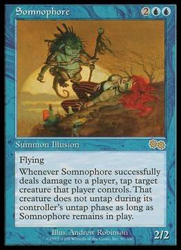 Magic the Gathering: Urza's Saga (Base Set) card 97 Somnophore