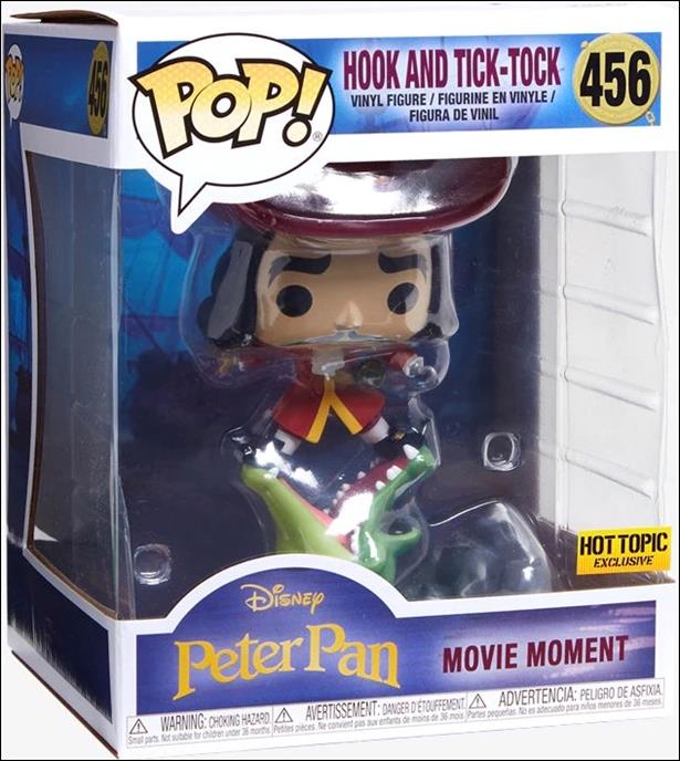 POP! Disney figure 456 Hook and Tick-Tock Hot Topic Exclusive