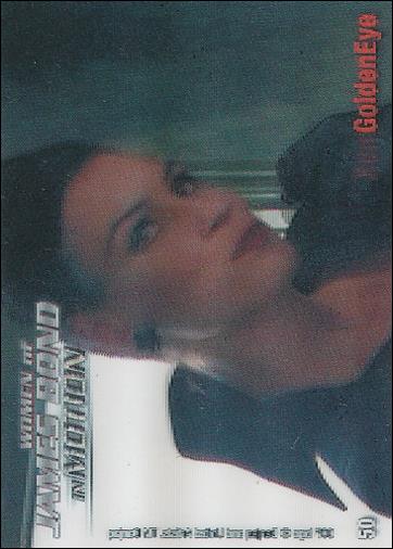 Women of James Bond in Motion (Base Set) card 50 GoldenEye - Xenia Onatopp