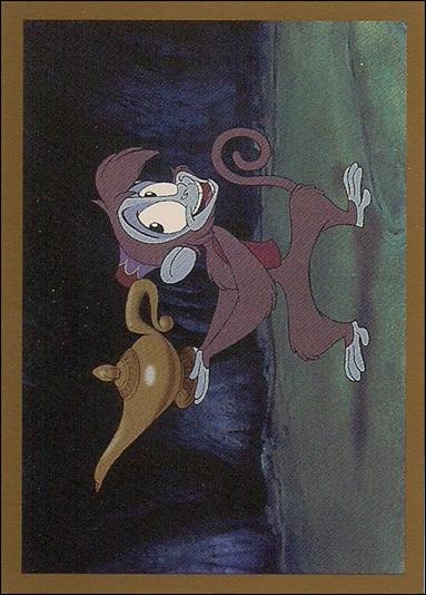 Aladdin (Base Set) card 40 A lamp in hand...