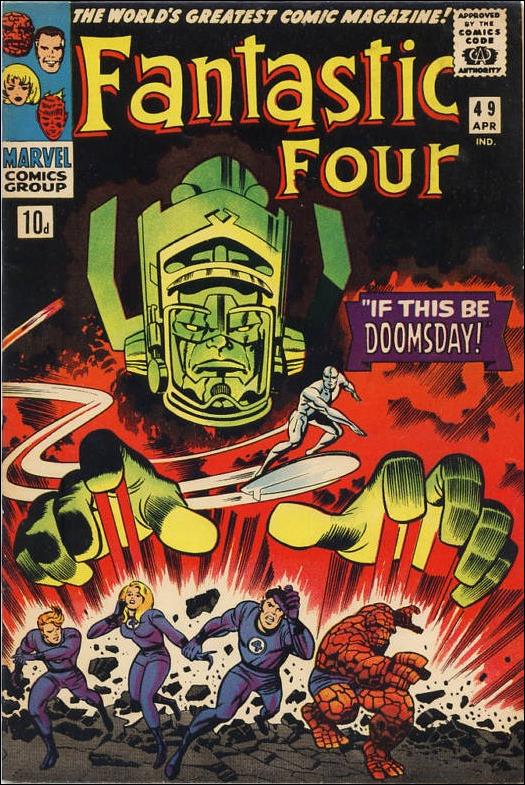 Fantastic Four (1961) issue 49-B UK Price Cover