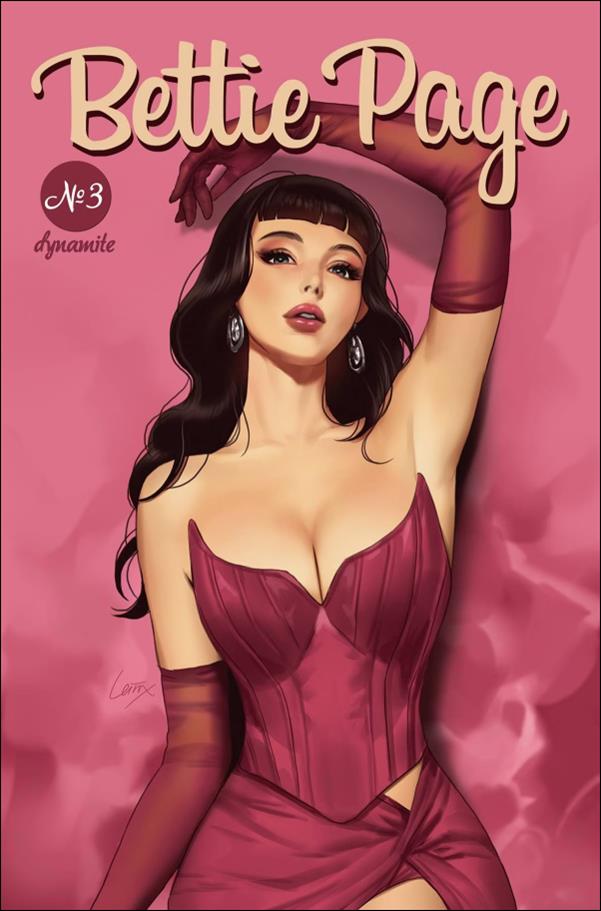 Bettie Page (2023) issue 3-B Leirix Li Cover